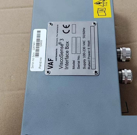 VAF ViscoSense 3 Interface Box 0279-0112 100-230VAC 50 60Hz 6W