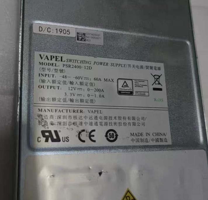 VAPEL          PSR2400-12D                12V 0-200A