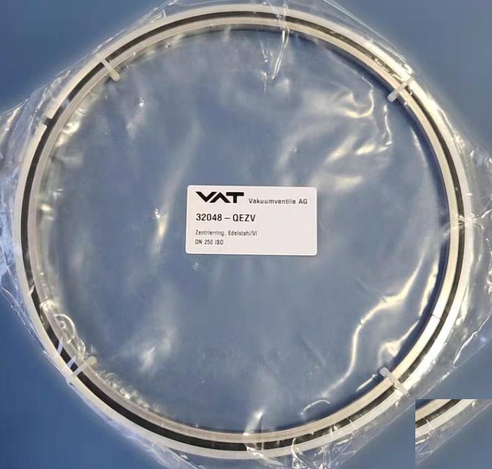 VAT 32048-QEZV ISO250 SS AL VITON 2 VAT ISO-K ISO-F DN250 Vacuum Centering Ring 32048-QEZV Stainless Steel Vacuum Brand new New old stock 304SS Centering ring and spacer ring Vi ton o-ring Made in Switzerland