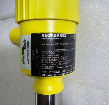VEGABAR 83 0-10bar 1000bar HART IP66 67 •