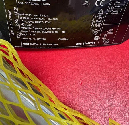 VEGAWELL 52 WL52 XMX4DTD5D1X 20 0-2 5bar