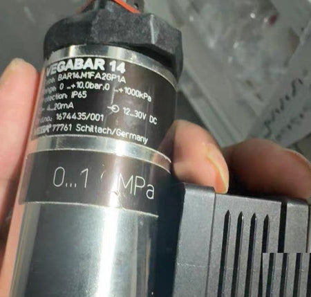 VEGA VEGABAR 14 BAR14 M1FA2GP1A 0 10 0bar IP65 4-20mA 12-30V DC