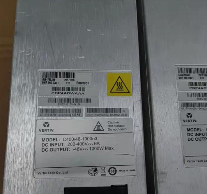 VERTIV   C400 48-1000e3     48V 1000W       200-400V