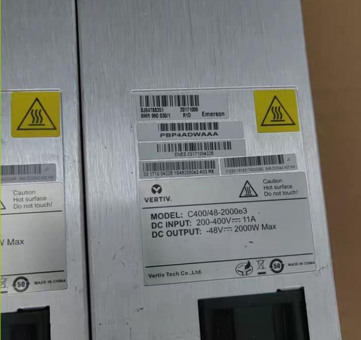 VERTIV   C400 48-2000e3     2                       200-400V   48V-2000W
