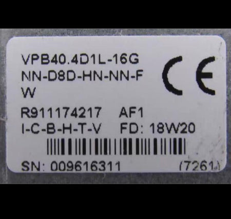 VPB40 4D1L-16G NN-D8D-HN-NN-FW