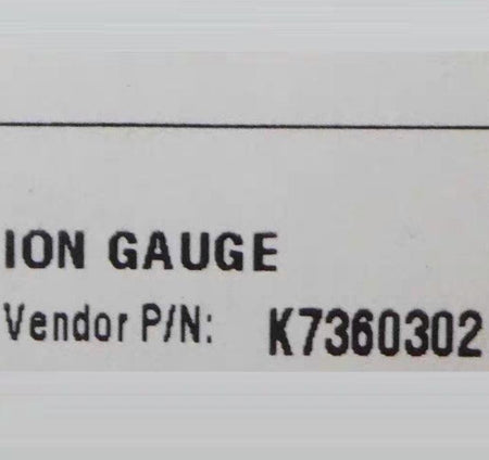 Varian 0572-K7360302 Ionization Gauge 6 8