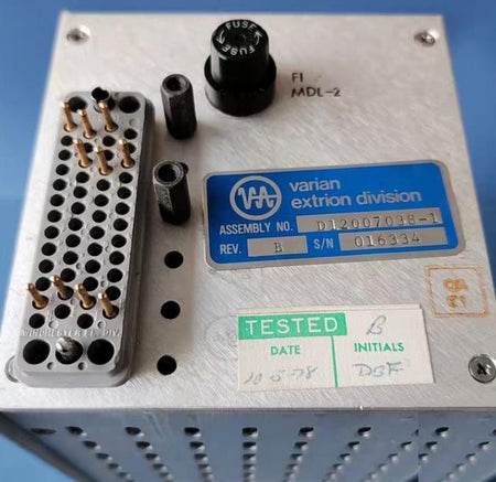 Varian D12007038-1 Slit Controller