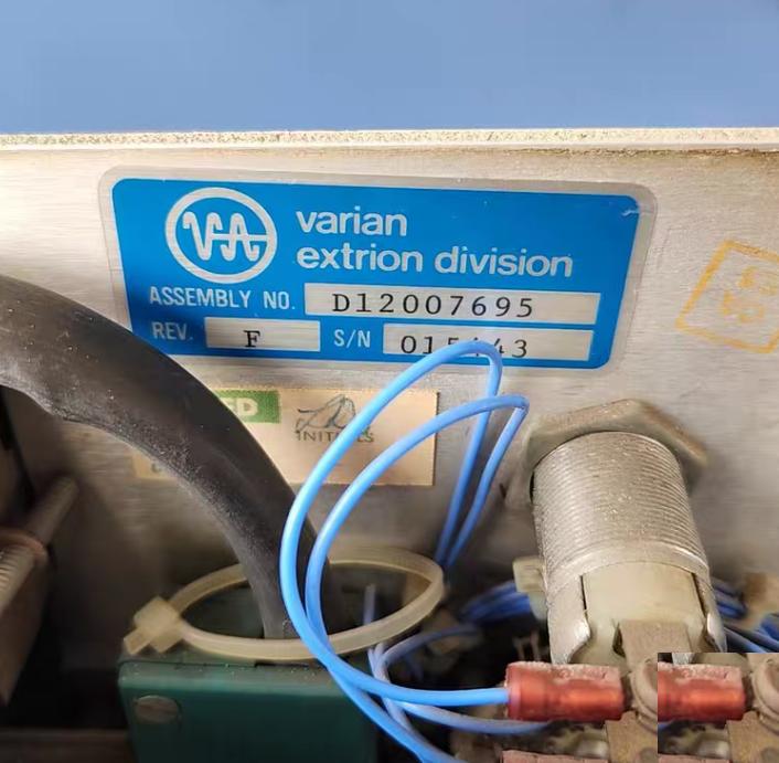 Varian E70904-1 Wayflow Endstation Controller Implanter Extrion 1978