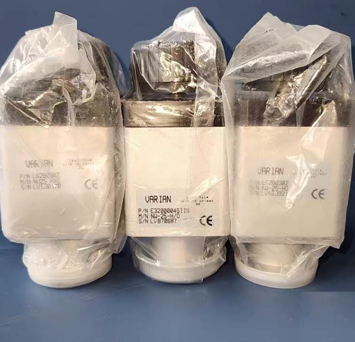 Varian L6280-302 NW25 Right Angle Bellows H O Aluminum Block ValveE32000045IIS 3 KF16 KF40