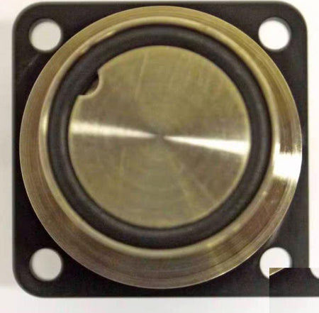 Varian L6280-302 NW25 Right Angle Bellows H O Aluminum Block ValveE32000045IIS 3 KF16 KF40