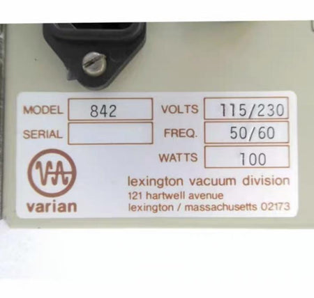 Varian Semiconductor 842 Vacuum Ionization Gauge Controller