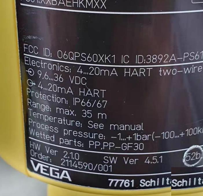 Vega Vegapuls61 PS61