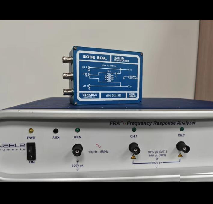 Venable 6305 0 01Hz-5 MHz 10mVac-10Vac 10Vdc Bode Box 11 10mV-500V Power Supply Bode plot Nyquistplot
