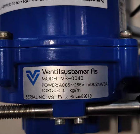 Ventilsystemer VS-0040 HQ-004 AC85-265V DC24V 4kgf m