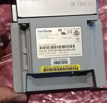 Verifone UX301-STD 2500