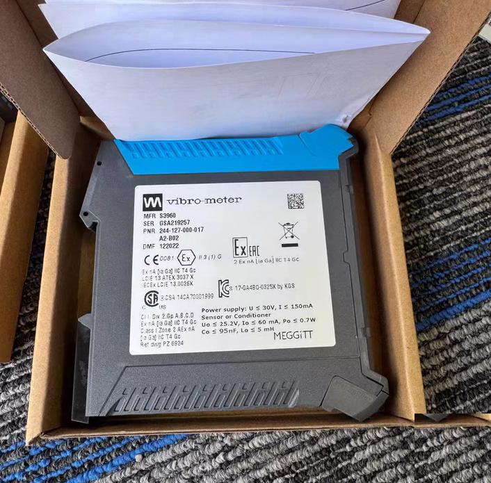 Vibro meter MEGGiTT GSI 127 MFR S3960PNR 244-127-000-017A2-B02