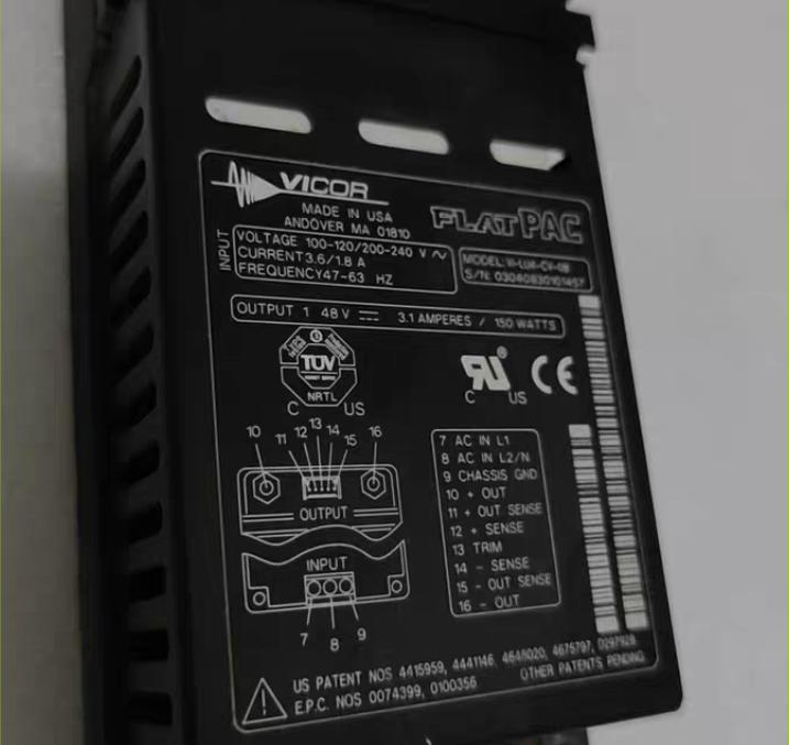 Vicor FLATPAC     VI-LU4-CV-08   48V   3 1A