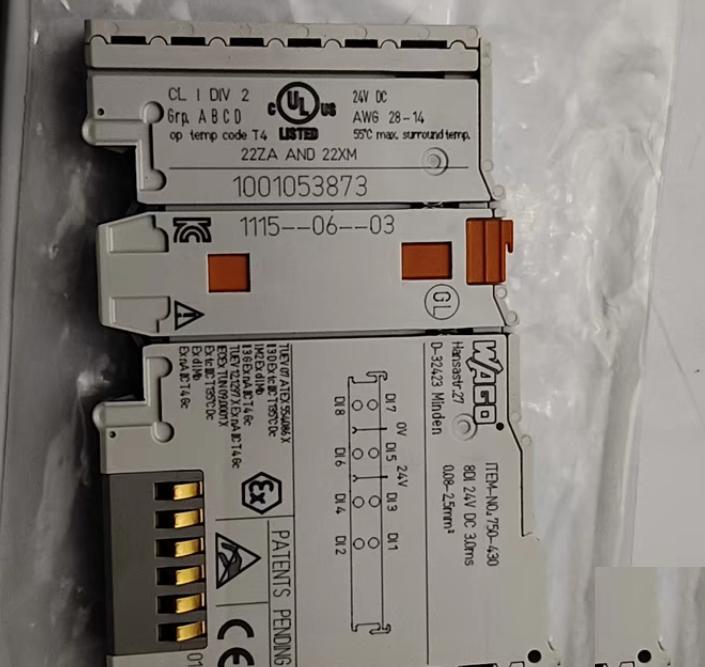 WAGO 750-401 24V DC 8DI