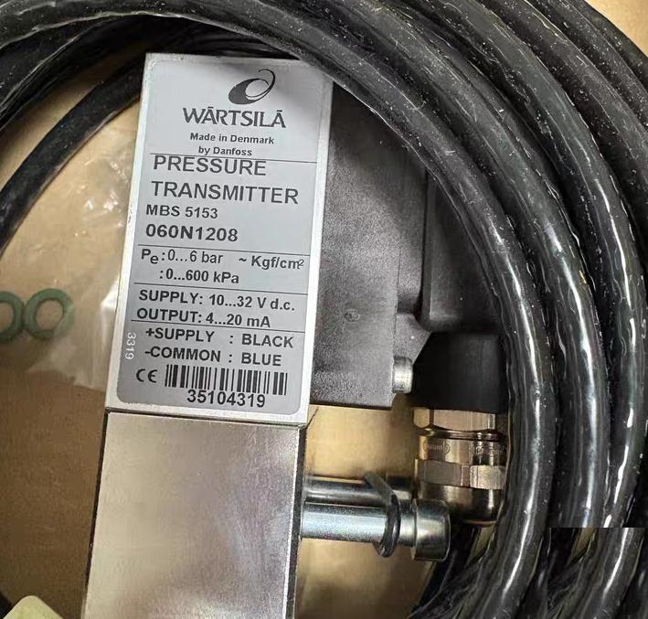 WARTSILA MBS 5153 060N1208 0-600kPa 0-6bar 10-32V DC 4-20mA
