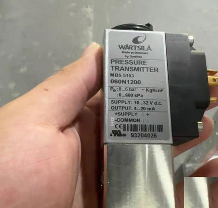 WARTSILA MBS 5153 060N1200 0-6bar 4-20mA 10-32V DC