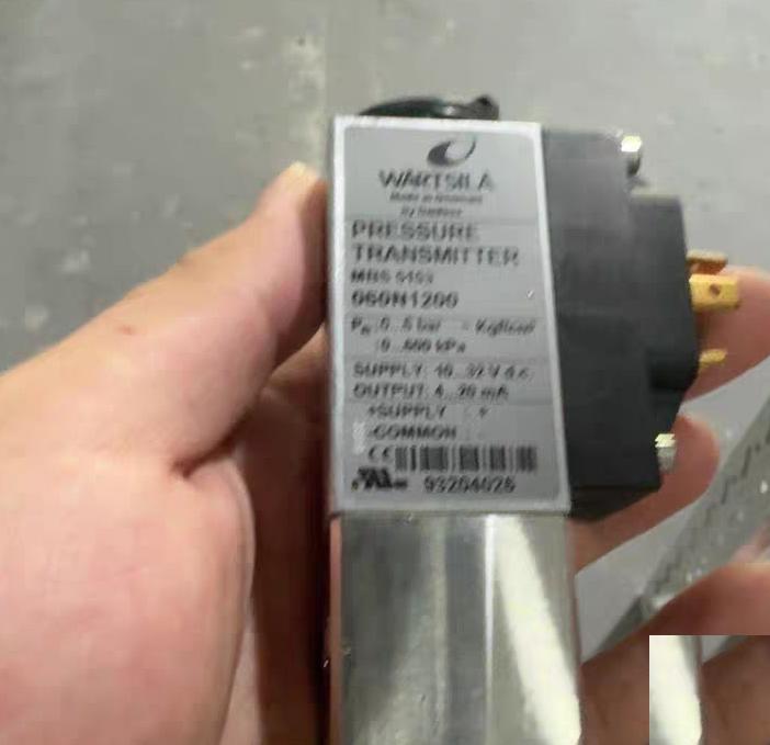 WARTSILA MBS 5153 060N1200 0-6bar 4-20mA 10-32V DC