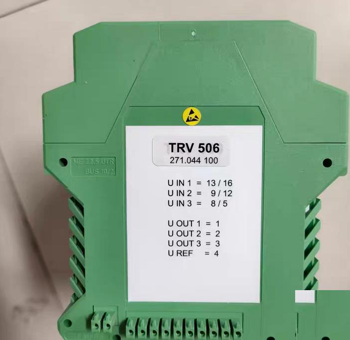 WARTSILA TRV 506 271 044 100 U IN 1 13 16 U IN 2 9 12 U IN 3 8 5 U OUT 1 1 U OUT 2 2 U OUT 3 3 U REF 4