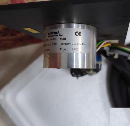 WARTSILA WSD 50 51 1 820 E2GD 50 51 1 820 EMERGENCY STOP WRONG WAY ALARM