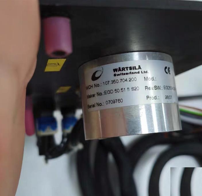 WARTSILA WSD 50 51 1 820 E2GD 50 51 1 820 EMERGENCY STOP WRONG WAY ALARM