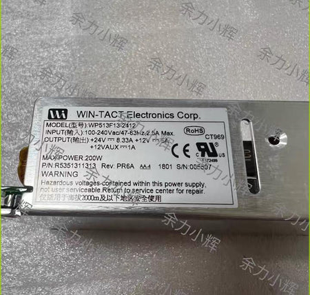 WIN-TACT    WP513F13-2412  200W  24V8 33A 12V5A