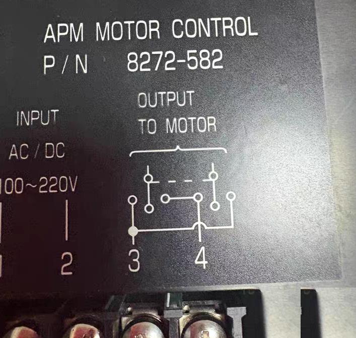 WOODWARD APM 8272-582 AC DC 100-220V