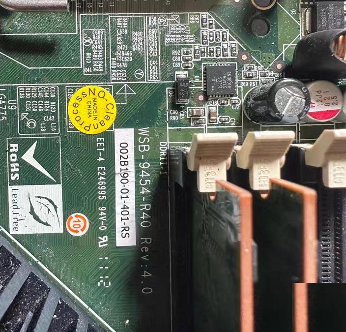 WSB-9454-R12-R10 -R40 CPU WSB-9454-R11 CPU WSB-9454-R10 100 WSB-9454-R40 WSB-9454-R12 WSB-9454DVI-R10 REV 1 0