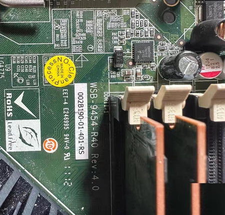 WSB-9454-R12-R10 -R40 CPU WSB-9454-R11 CPU WSB-9454-R10 100 WSB-9454-R40 WSB-9454-R12 WSB-9454DVI-R10 REV 1 0