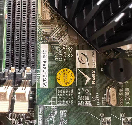 WSB-9454-R12-R10 -R40 CPU WSB-9454-R11 CPU WSB-9454-R10 100 WSB-9454-R40 WSB-9454-R12 WSB-9454DVI-R10 REV 1 0