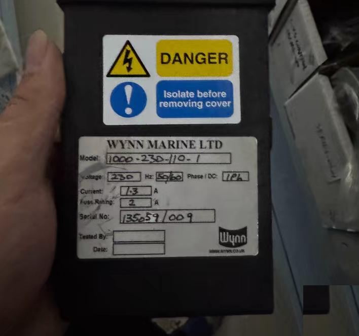 WYNN SERIES 1000 1000-230-110-1 230V 50Hz