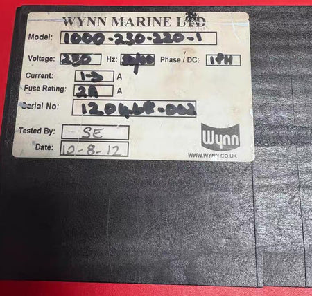 WYNN SERIES 1000 1000-230-220-1