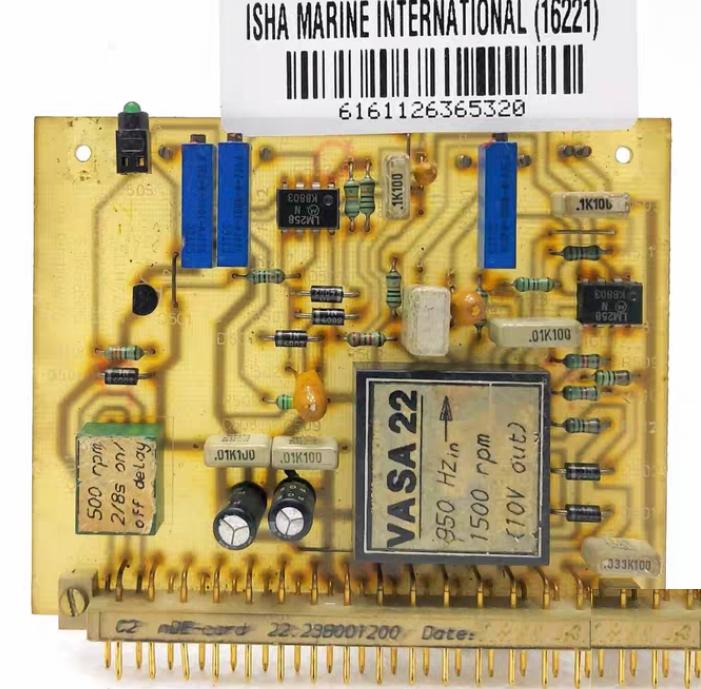 Wartsila Ab Printed Circuit Board Aupa 531 2V72H114 16221