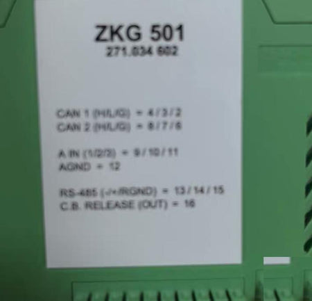 Wartsila ZKG501