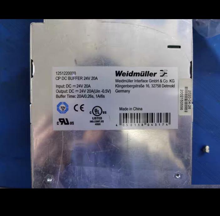 Weidmuller CP DC BUFFER 24V 20A 1251220000 24V 20A 1