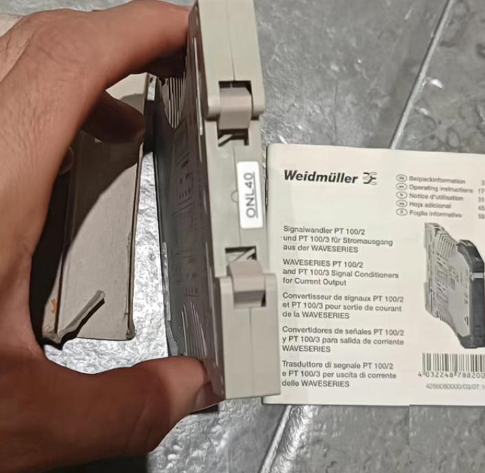 Weidmuller WTS4 PT100 2 C 0 4-20mA 8432210011 500 35
