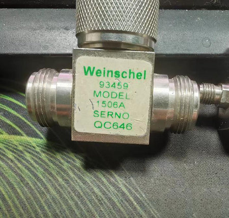 Weinschel 1506A 1515 18GHz 1506A 2-Way GHz dc-18 0 N m IN f OUT INPUT 1 35 OUTPUT 1 35 max 7 5 dB max 0 50 dB 2 0 1 W weinschel 1515 DC-18GHz 6dB SMA RF