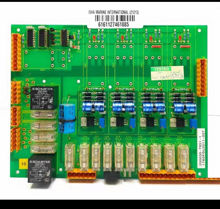 Whessoe Systems Contros Ltd 200030-7851-1 PCB Card
