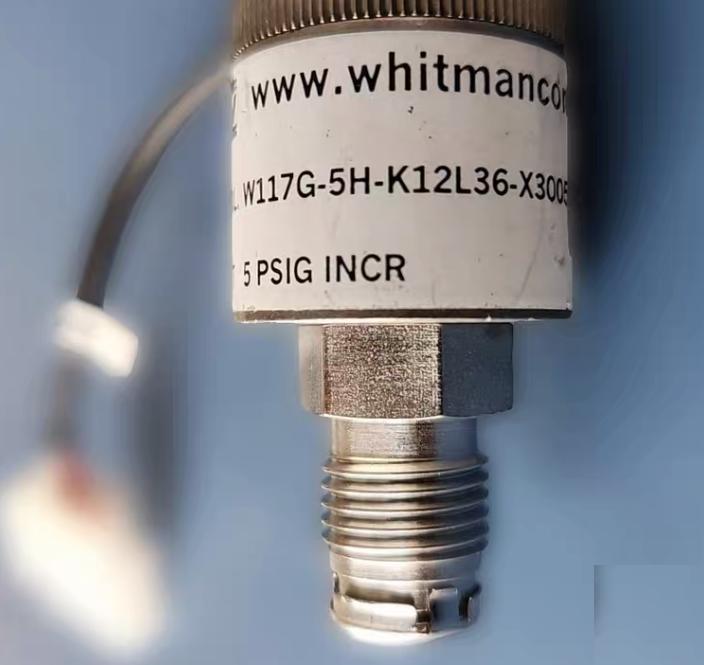 Whitman W117G-5H-K12L36-X3005 Whitman Controls W117G-5H-K12L36-X3005 Ultra-Pure Stainless-Steel Pressure Switch
