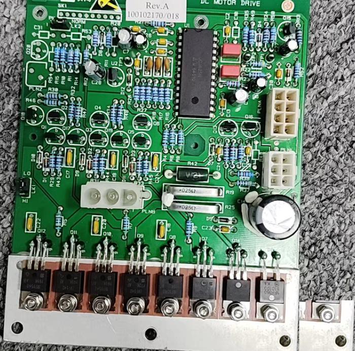 X-BAND DC MOTOR DRIVE T65801811-9 Rev A