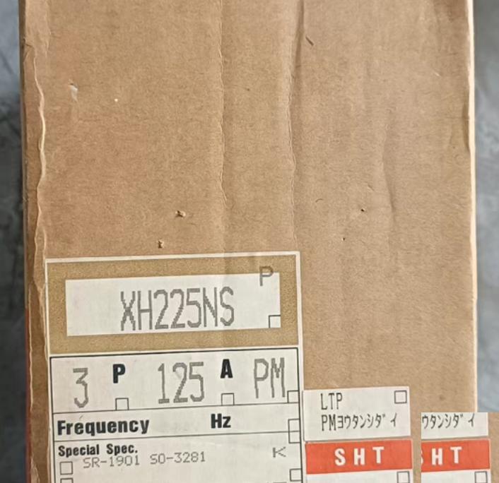 XH225NS 125A PM 3P SHT 1 1500