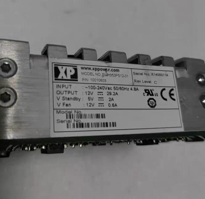 XP  EMH350PS12-01   10010603        100-240V   12V 29 2A 5V 2A 12V 0 6A