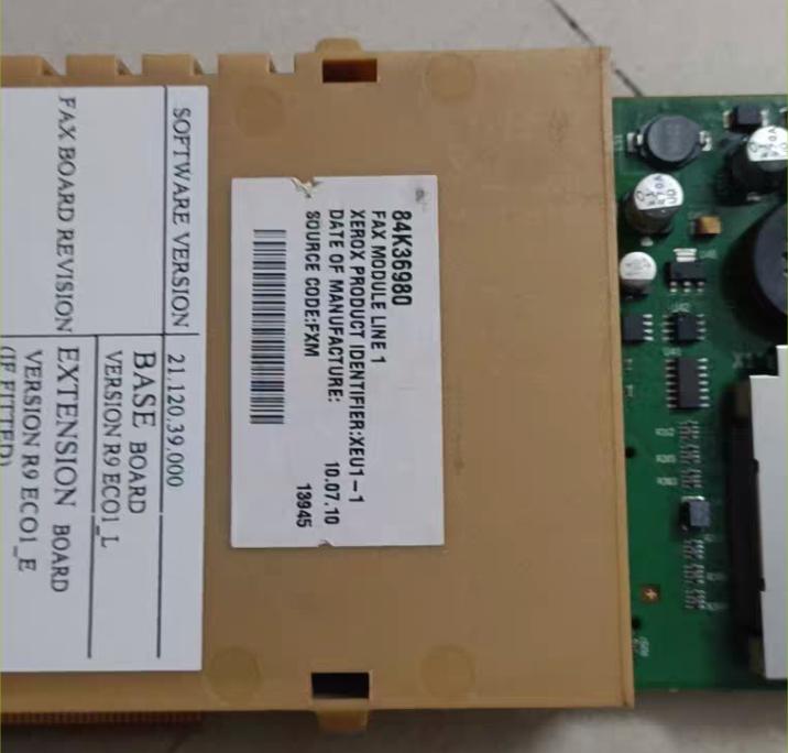 Xerox Fax1Kit Board Module Line 1 Card XEU1-1 84K36980