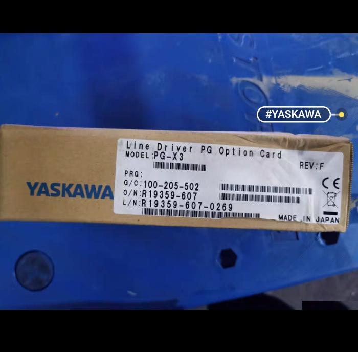 YASKAWA PG-X3 PG PG-X3 G C 100-205-502 O N R19359-607 L N R19359-607-0269 1