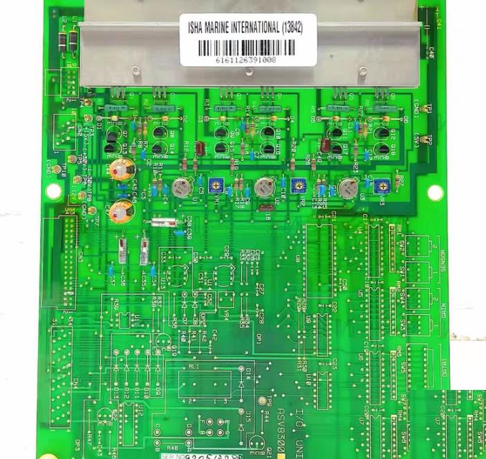 YEW ASV8300 Unit PCB Card Module ASV8300 Sr No 92051328R