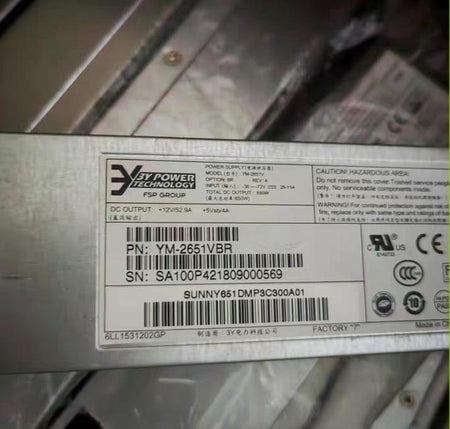 YM-2651V      650W         12V 52 9A 5Vsb 4A