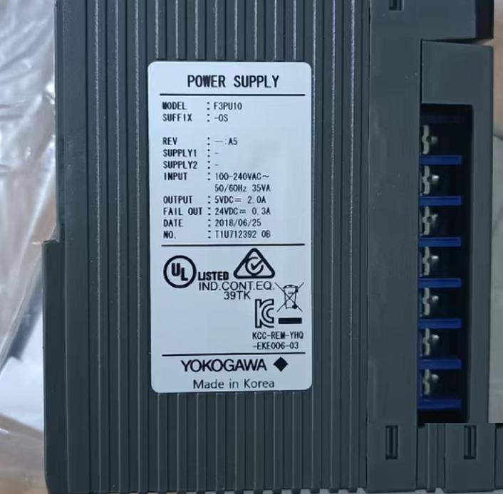 YOKOGAWA F3PU10-0S A5 2 500 G9-3